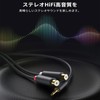 TRkin RCA 3.5 mm変換ケーブル30 cm 3.5 mm（オス）to 2 RCA（メス）ステレオミニイヤホンジャックRCAケーブル赤白オーディオHiFi音質ステレオアンプ、スピーカー、旧プレーヤー、ミニコンビネーションなどの機器（青）
