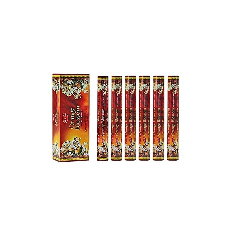 Hem Orange Blossom Incense Sticks (120 Sticks, 6 Boxes Inside)