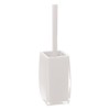 MSV Anzio Toilet Brush with Hygienic Container White