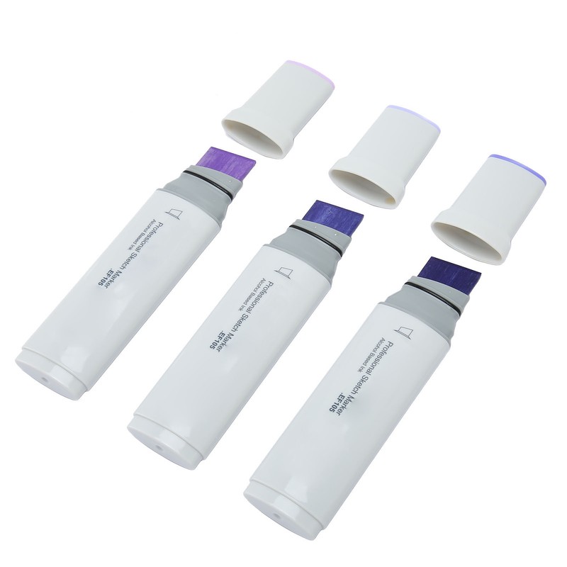 3pcs Jumbo Markers Professional DIY Large Wide Head Quick Drying