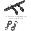 NINGVIHE Bike Handlebar Extender,Aluminum Alloy Handlebar Extensions Double Bike Handlebar