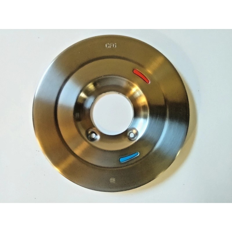 CFG 168147BN Cornerstone Shower Valve Escutcheon Plate Brushed Nickel New