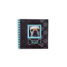 Malden International Designs Woof Photo Album, 80-4x6, Blue