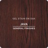 General Finishes Oil Base Gel Stain, 1/2 Pint, Java