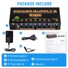 JOYO Guitar Pedal Power Supply Rechargeable with 8 Isolated Outputs