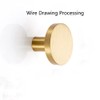 Brass Coat Hook, Wall Mounted Coat Hook Heavy Duty Hanger