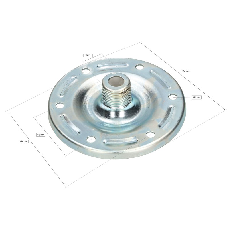 KOTARBAU® Flange 1 Inch (Inch) Steel Flange for Connecting Pressure