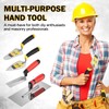FACULX 4 PCS Masonry Hand Tool Set,For Concrete,Drywall,Tile,and Plastering
