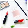 KONTONTY 4pcs Portable Loose Powder Holder with Puff Travel Makeup