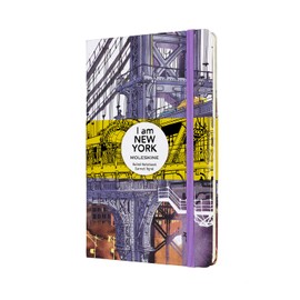 Moleskine I Am New York Notebook Large Ruled Lined White Hardcover (5 x 8.25) 240 Pages