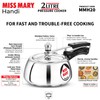 Hawkins 2 Litre Miss Mary Handi Pressure Cooker, Small Inner