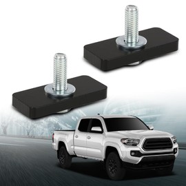 LQI Rear Drive shaft Carrier Bearing Spacer Drop Kit Compatible with Toyota Tacoma 2005-2020 Black