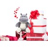 Lifestyle & More Baby Plush Toy Cuddly Toy Hippo Grey/White