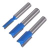 Shallho 7-Piece 8 mm Shank Groove Cutter Set, 6-20 mm