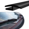 1.8M/6Ft Windshield Cowl Rubber Seal Strip, H-Shape Window Door Sunroof