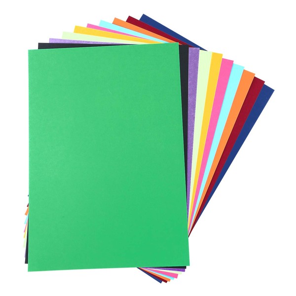 Poster Board, 50 Sheets IMAGE 10 Assorted Colors A3 Size Railroad Board, 11.7 16.5 Inches Blank Graphic Display Board for Arts, Crafts, exhibits and Notices