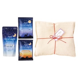 And Goodnight Bath Set, Bath Salt, 3 Types, Wrapping Bag, 1 Set, Present, Gift, For Women, Men, Popular, Thank You, Return, Farewell, Birthday, Mother's Day