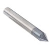 Chamfer End Mill 3 Flute 60° Milling Cutter Tungsten Steel