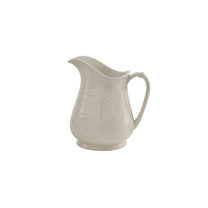 Park Designs Stoneware Lily Of The Valley Pitcher