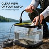 Transparent Foldable EVA Fishing Bucket, 20/22/24cm with 5m Rope Options
