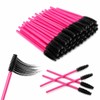 50 Pcs Disposable Mascara Wands, Eyelash & Eyebrow Spoolie Makeup