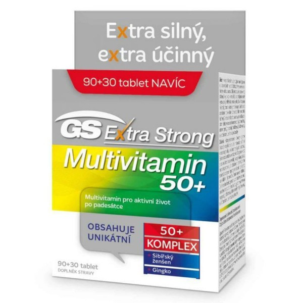 Green Swan Extra Strong Multivitamin 50+, 120