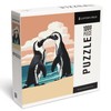 Lantern Press 1000 Piece Jigsaw Puzzle, Black-Footed Penguins Kissing