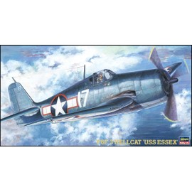 Hasegawa JT34 1/48 US Navy F6F-3 Hellcat USS Essex Plastic Model