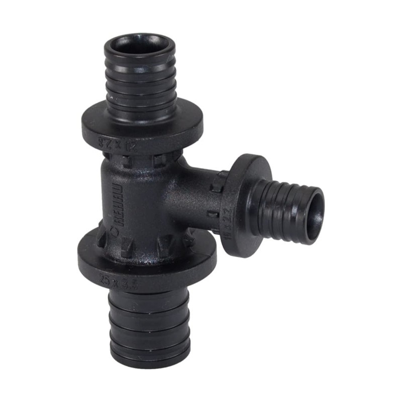 Rehau Restricted Piece Bypass T Rautitan PX Diameter 20-16-20