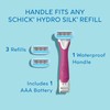 Schick Hydro Silk TrimStyle Razor with Bikini Trimmer for Women