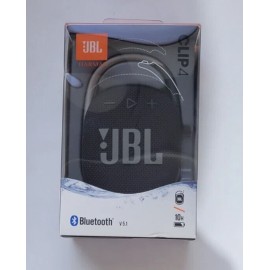 JBL Clip 4 black - Portable Mini Bluetooth Speaker, Outdoor & Travel-10 hrs.