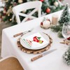 WRAPAHOLIC 50Pcs Christmas Paper Napkins - 3 Ply Xmas Wine