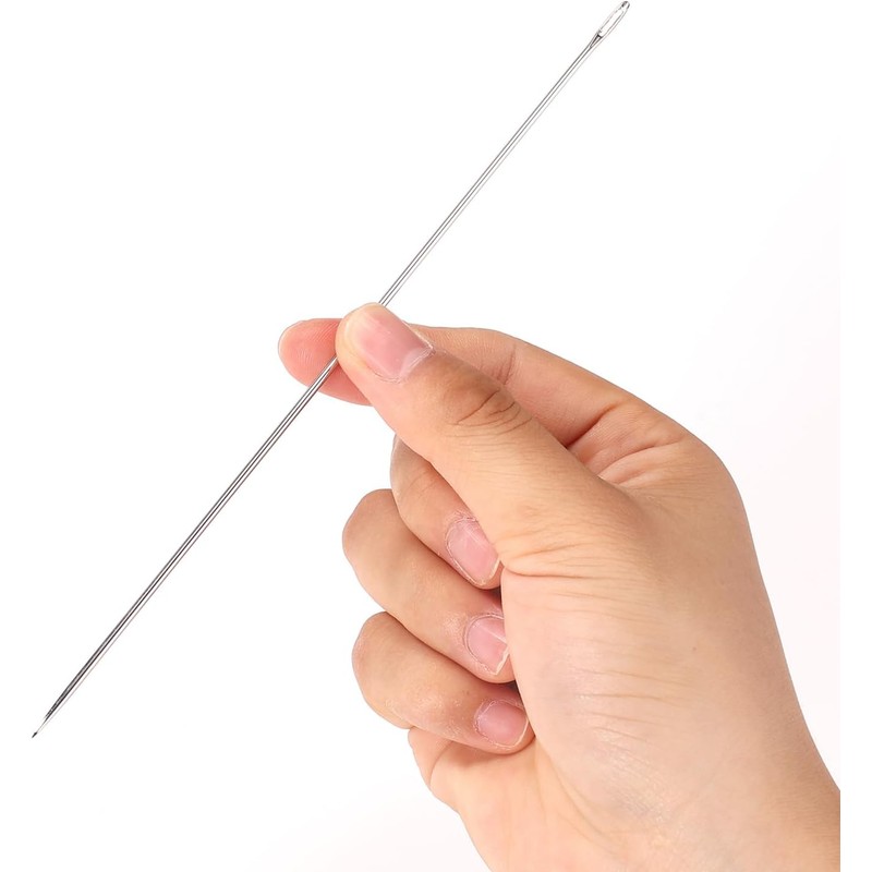Agujas de Coser Extra Largas Goktvai A19784 de Ojo Grande