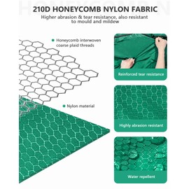 Gonex Lightweight Foldable Travel Luggage 150L Duffel Bags Sports Bag for Travel Sports Gym Holiday Mint Green, mint green, Shoe compartment