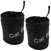 WANGCL 2 PACK Universal Traveling Portable Collapsible Car Trash Can