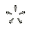 RISON-Titanium Titanium Screws M6 x 1.0 x 16 mm, Pack