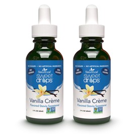 Sweetleaf Liquid Stevia Vanilla Cream 2 Oz (2 Pack)