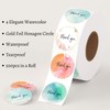 Mobiusea Party Thank You Stickers Roll | Stay Safe and