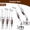 5 Pcs Soldering Tweezers Set 3 Cross Lock Solder Tweezer
