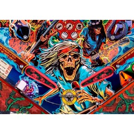 Jersey Jack Pinball Roses Flipper Bat Topper MODs for Guns N Roses pinball machine (Set of 4)