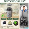 AOSION Countertop Compost Bin Kitchen,Odor Resistant Indoor Compost Bin with