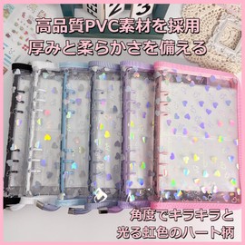 Arpaper Seal Book, Girl Mat, Clear with 20 Refills (A6 Refills 20 Sheets)