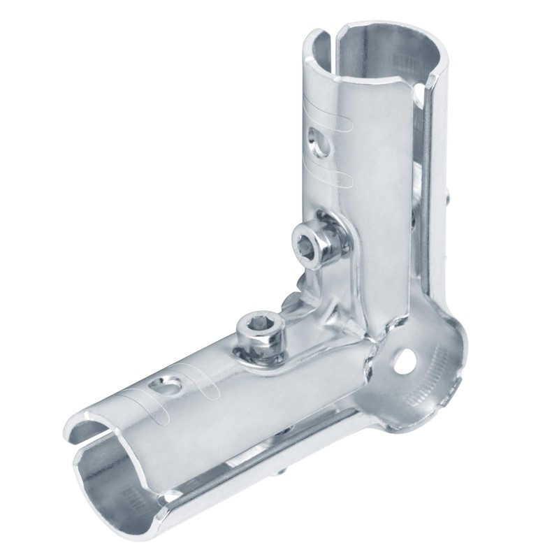 eoere 8 Sets 90 Degree Structural Pipe Connector 3 Way