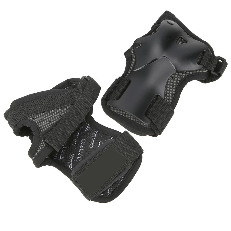 2Pcs Breathable Hand Wrist Protector Nylon Plastic for Roller Skating