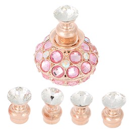 5Pcs Manicure Display Practice Stand Shelf Nail Art Tip Holders Magnetic Crystal Base