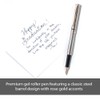 Pentel Australia K600PG-PBOX Gifts Sterling K600 Steel Barrel Gold Trim
