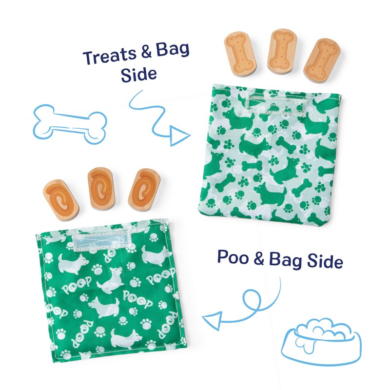 Melissa & Doug Feed, Walk & Poo Pup Wooden Preschool