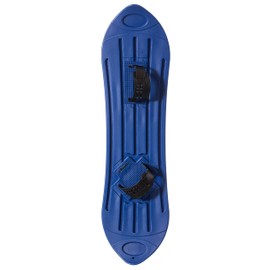Kids Plastic Outdoor Snowboard Ice Sled, Single-Person, Kids Over 5 Years, Blue Set of 2
