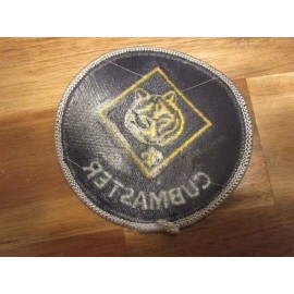 Cubmaster Plastic Back Patch       IN6