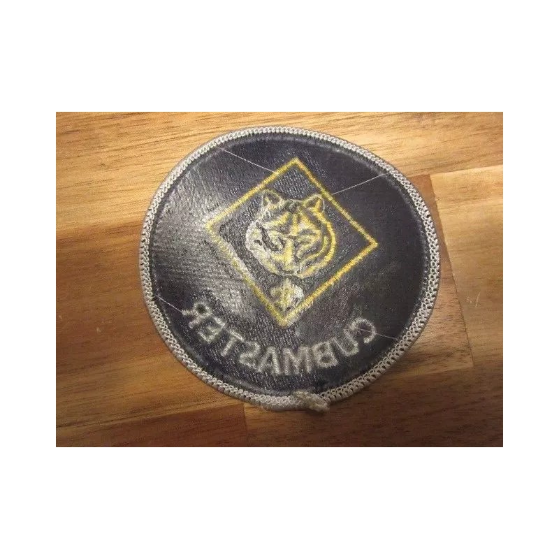 Cubmaster Plastic Back Patch IN6